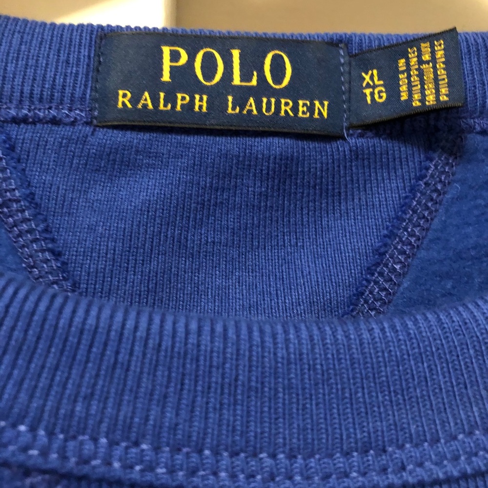 Men’s Polo Sweatshirt - Picture 4 of 4